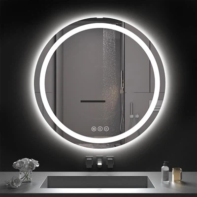 Circle Led Light Mirror